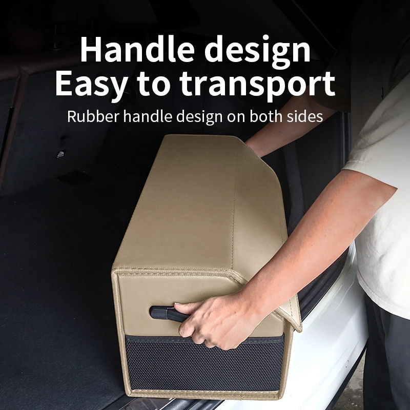 

Suitable For Lexus CT RX UX NX ES LS LX IS GX Car Trunk Foldable With Lid Small Storage Box Can Be Classified Storage Box