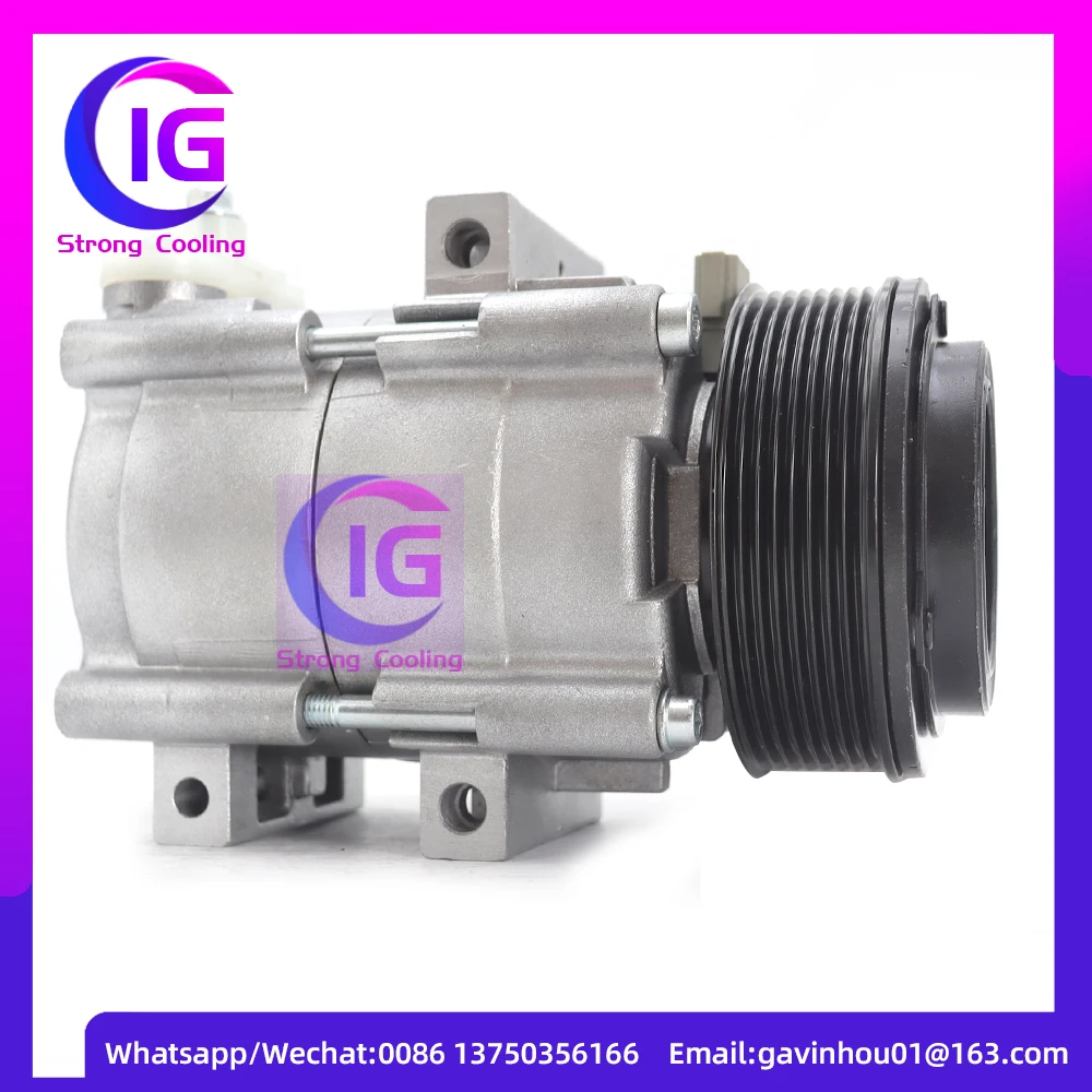 

8PK FS10 AC compressor For Ford F150 Excursion Lincoln Navigator F7LZ19703AA F7LZ19V703BA F7LZ19V703BARM CO 101490C 5U2Z19V703CD