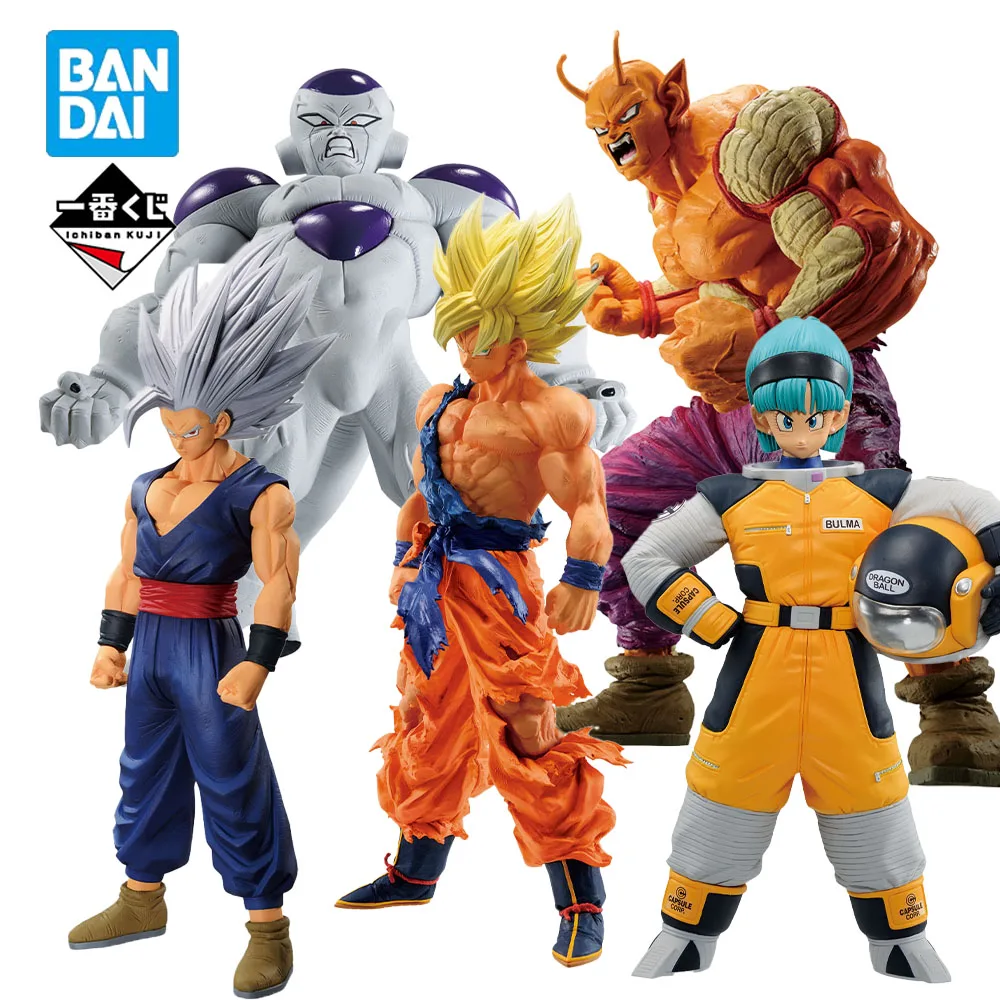 

Dragon Ball Bandai Ichiban kuji Son Goku Son Gohan Bulma Piccolo Frieza Anime Figure PVC Ornament Boxed Collection Toy Boy Gift