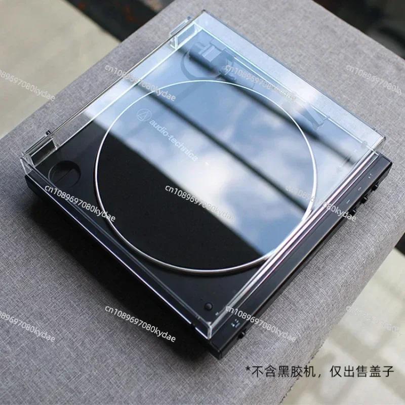 Black Vinyl Record Player Transparent Acrylic Dust Cover Suitable for Iron Triangle