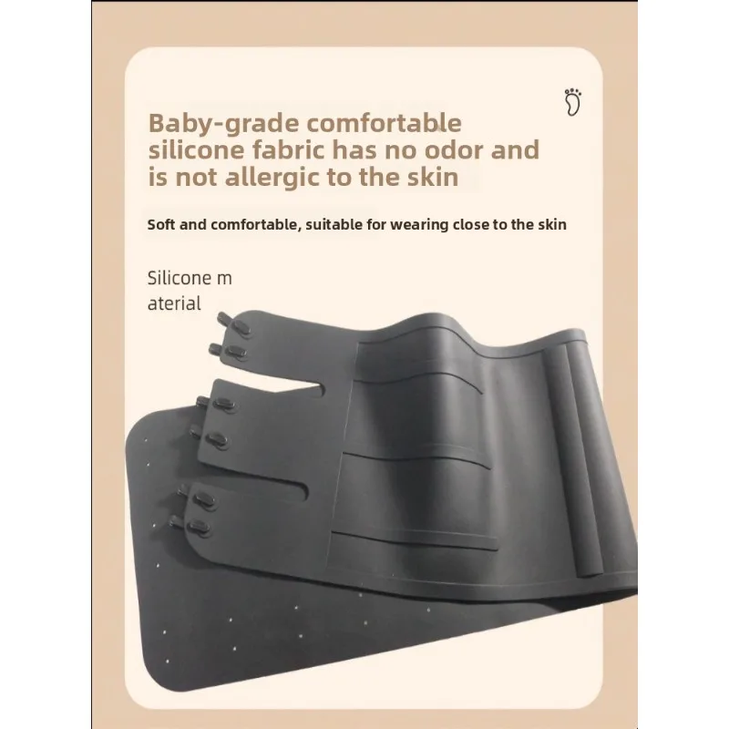 Cinturón de soporte de cintura para hombre, alivio del dolor de espalda baja, entrenamiento físico, cojín Lumbar de silicona, Unisex, postura cómoda, culturismo