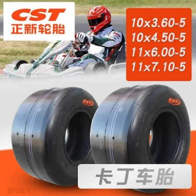 

High Quality CST 11x7.10-5 Rear Tyres 11x6.00-5 Tubeless Tires for Children's Kart Drift Car 5 Inch Wear-resistant Wheel Tire