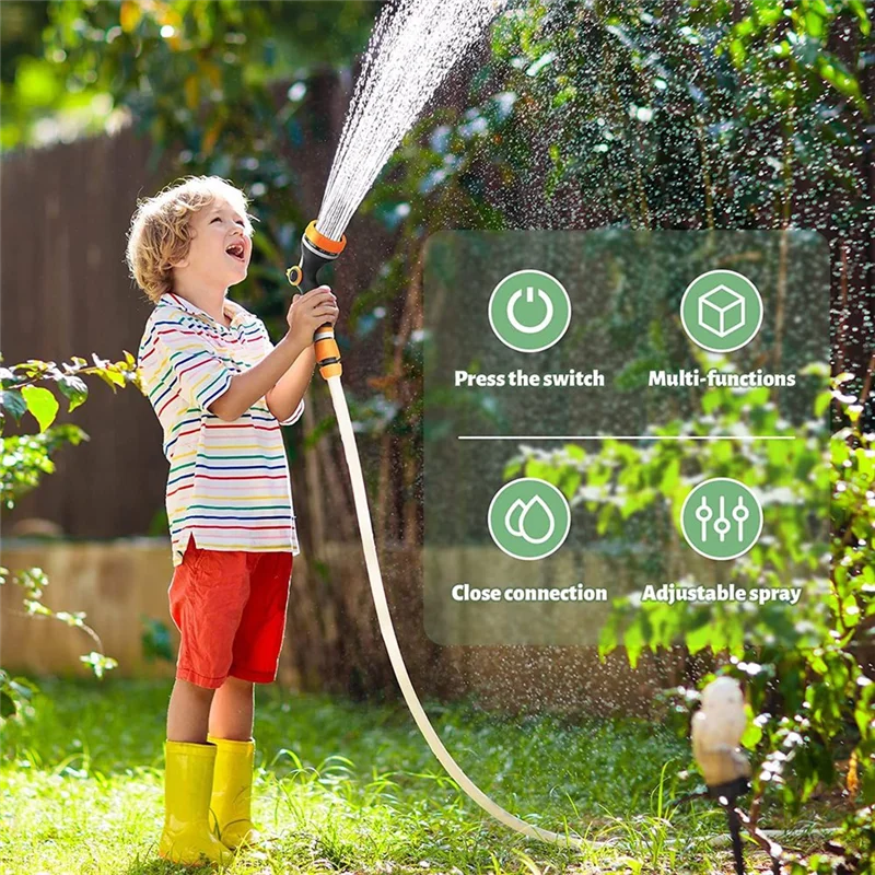 

ABBO-Adjustable Garden Watering-Gun Lawn Irrigation Nozzle Yard Watering Sprinkler,Plant Care