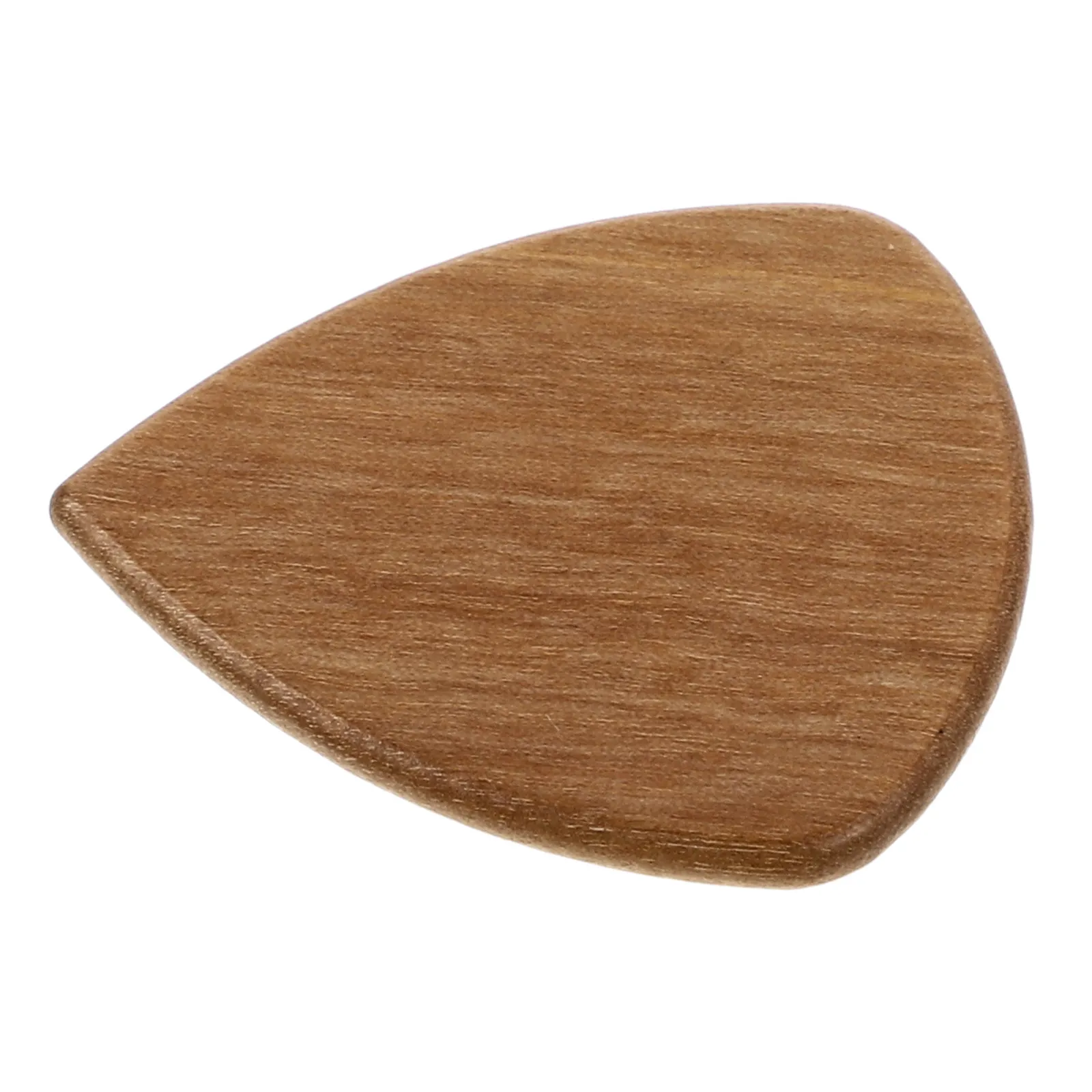 1Pcs Handcrafted Wood Guitar Pick Ergonomic Grip Less Finger Stress Natural Sound Quality Portable Guitar Plectrum Accessory