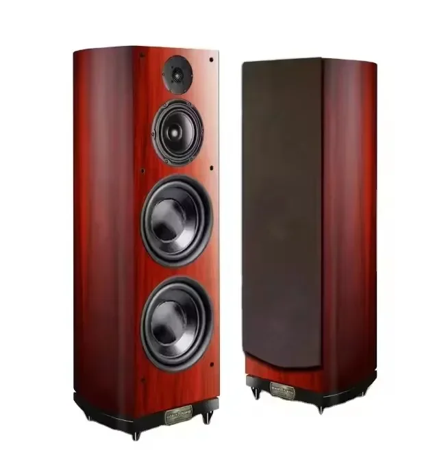 JD-101 Floor Speaker Tower Speaker Wooden Case Passive None-Battery Lossless