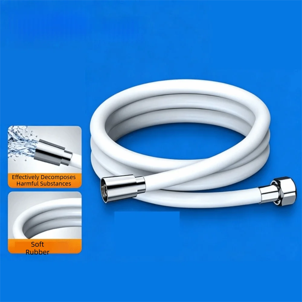 Big Panel Design Handheld Shower Head Extra-Wide Large Panel 7 Modes Rainfall Shower Head Flexible Silicone Nozzles