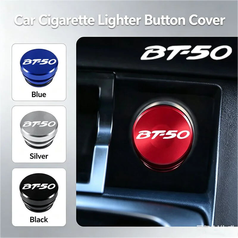 Alloy Car Cigarette Lighter Button Caps Cover Dust Cap for Mazda BT50 Biante Axela CX3 CX4 CX5 MX3 MX5 CX7 RX8 Demio Accessories