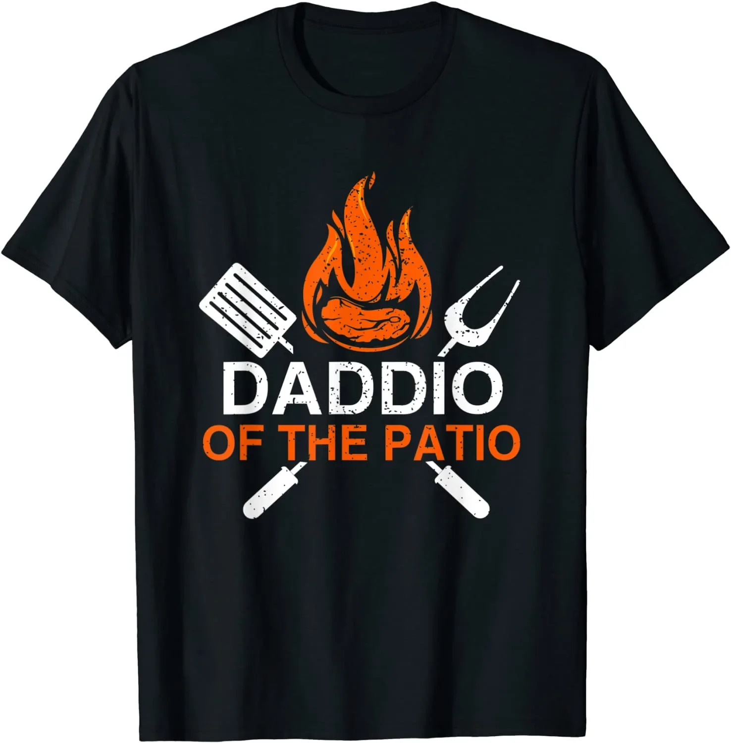 Daddio-of-the-Patio Cute Barbecue Chef Cooking Gift Unisex T-Shirt