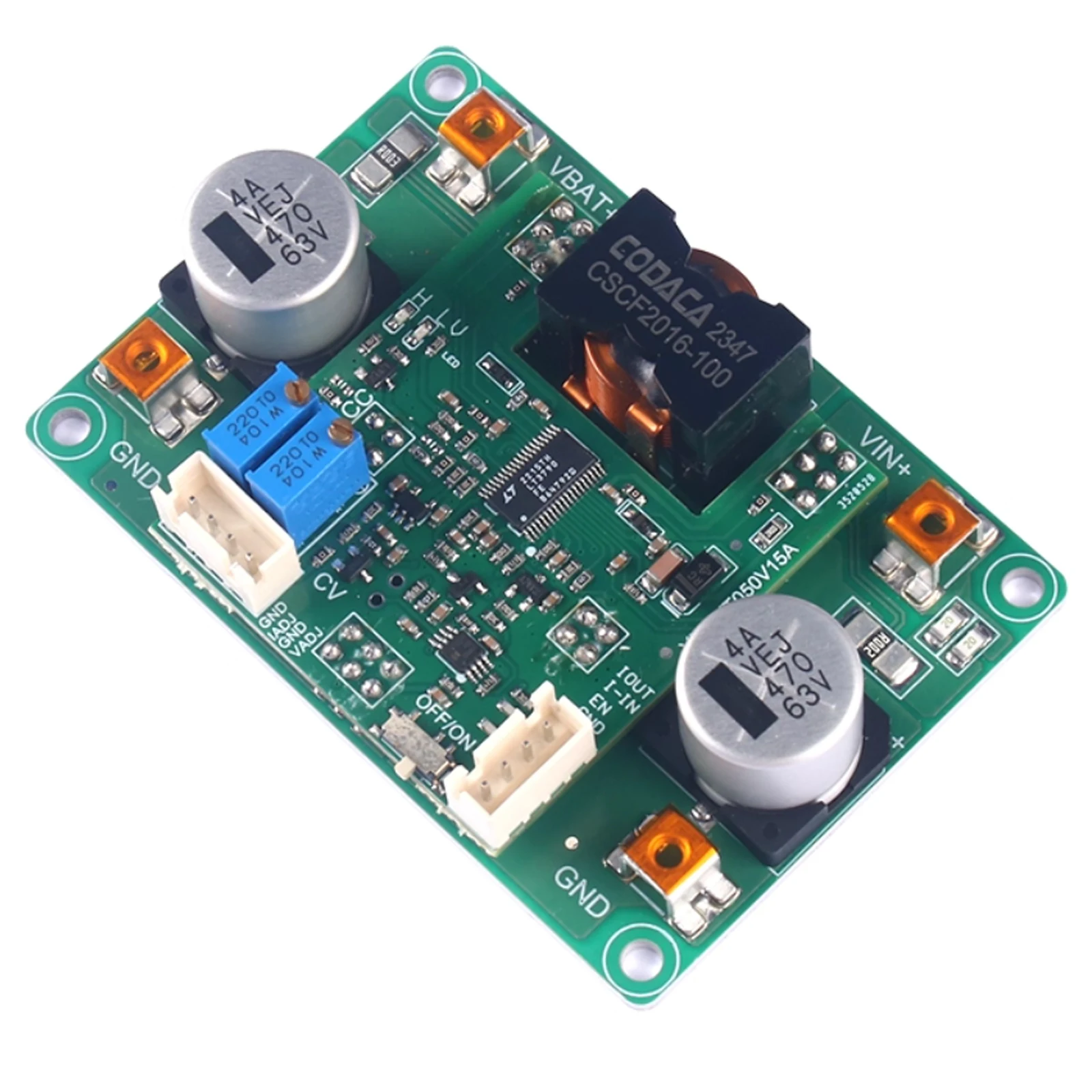 High-Power DC Automatic Boost/Buck Module, Constant Voltage and Current 24V to 12V/5V Drone Charging Power Supply Module
