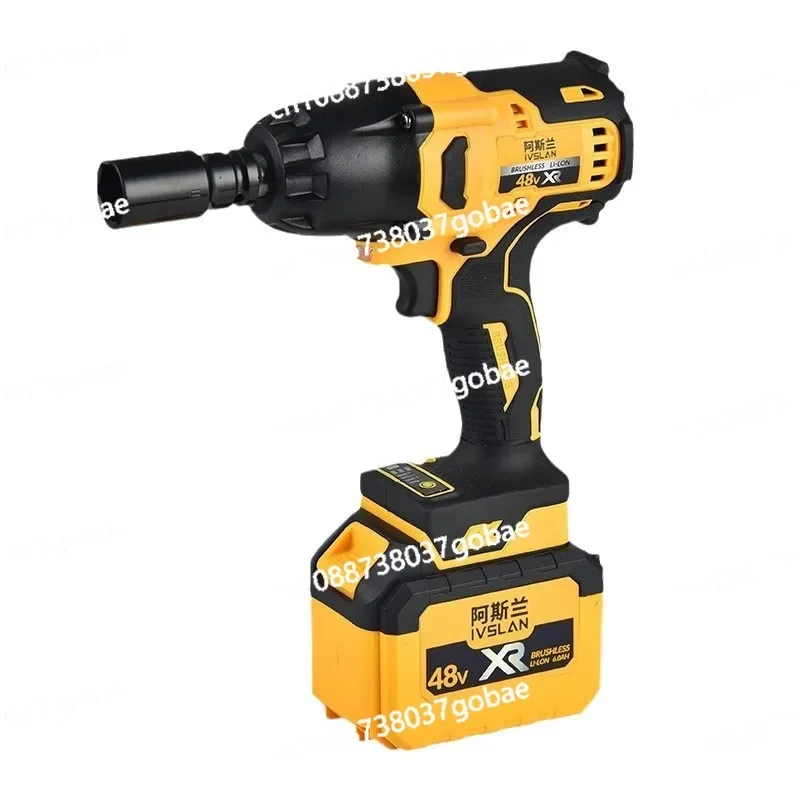 

Experts Choose Lithium Battery Wrench Electric Screwdriver Two-speed Lithium Battery Drill High Torque Brushless Hand Drill