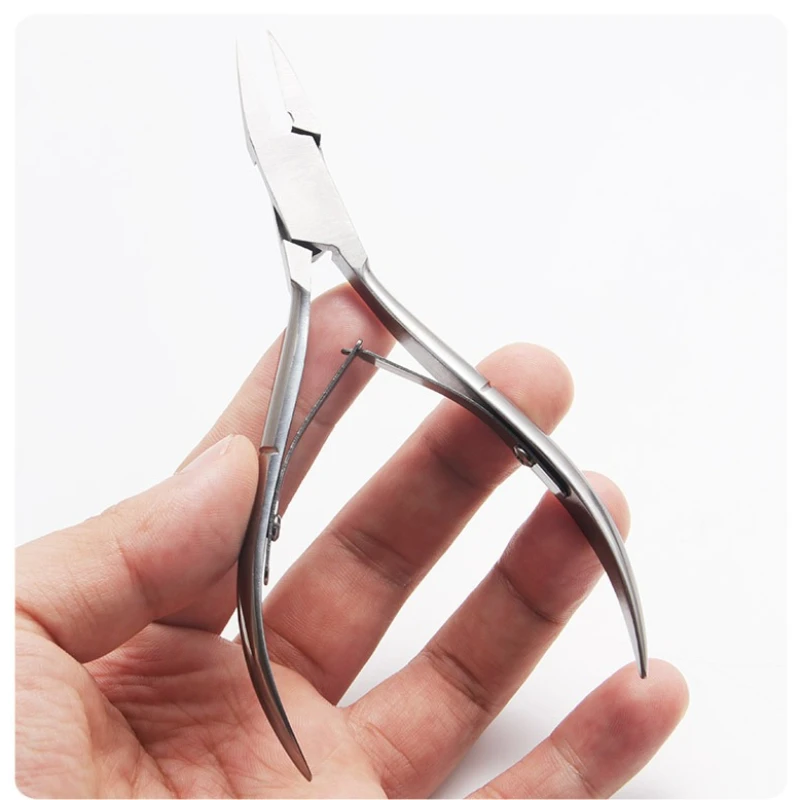 أظافر الكبار إهاب القراص المقص حافة القاطع مقص كماشة الأظافر أداة باديكير مانيكير أدوات العناية بالقدم مزيل الجلد الميت #4