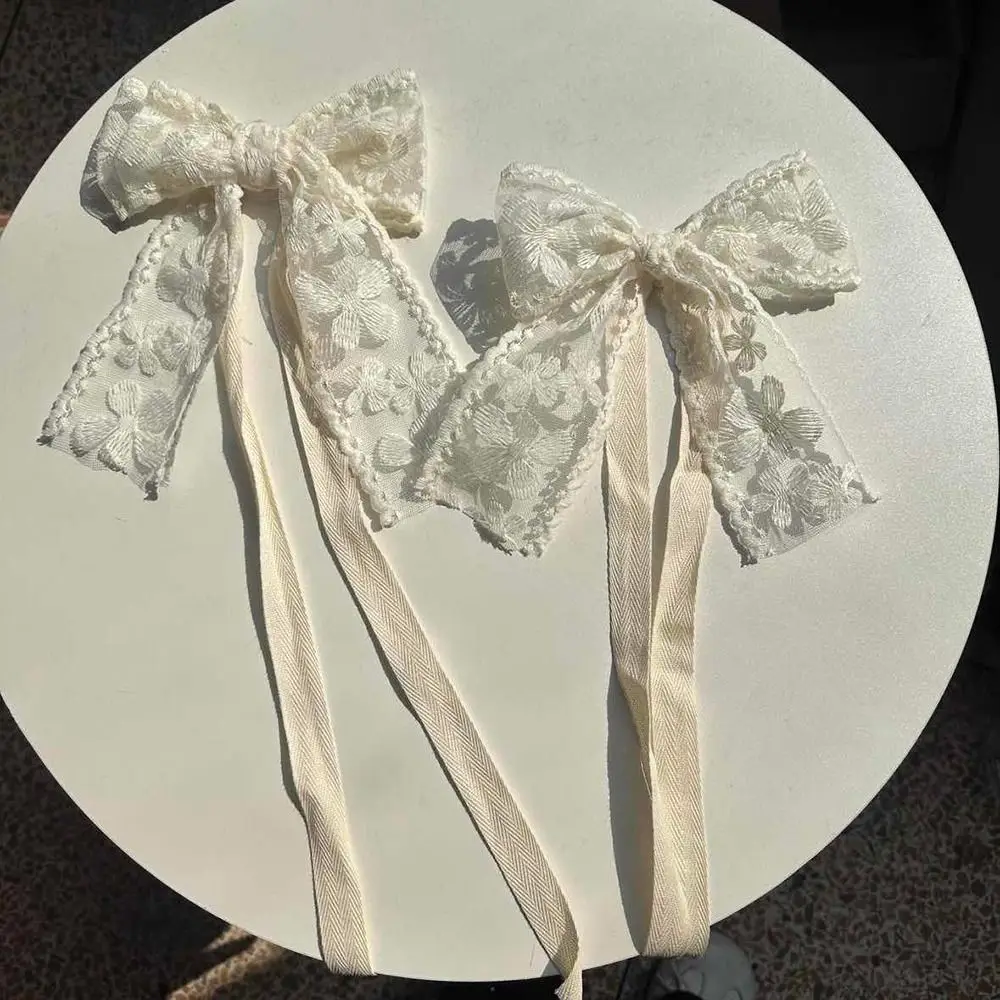 New Lace Bow Knot Curtain Tieback Double Layer Decorative Window Curtain Strap Curtain Buckle Home Decor