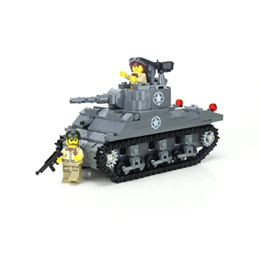 

Deluxe M4 Sherman Tank World War 2 Hand Sorted Custom Set for Historical Reenactment and Military Collectors Featuring Authenti