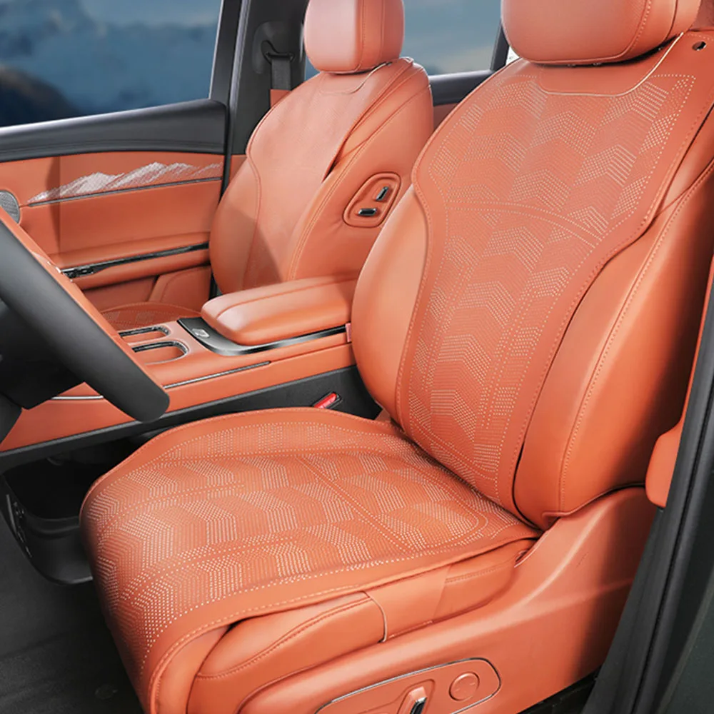 7 Pcs For GAC Trumpchi S7 2025 2026 Half Pack Leather Cushion Car Modification Accessories Soft And Comfortable Seat Cover