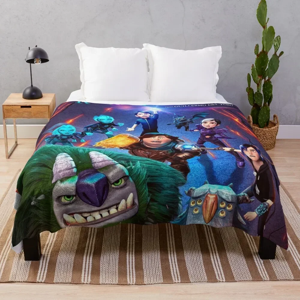 Trollhunters Throw Blanket