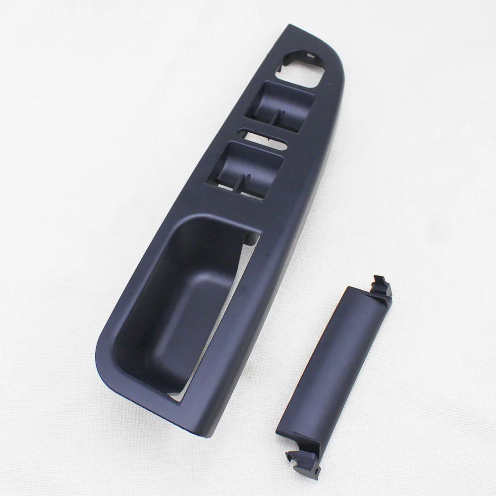 KUMMYY Car 1K4868049C Window Control Switch Panel Cover Trim Black With Clip for VW Jetta Golf MK5 MK6 MK3 2005 -2014