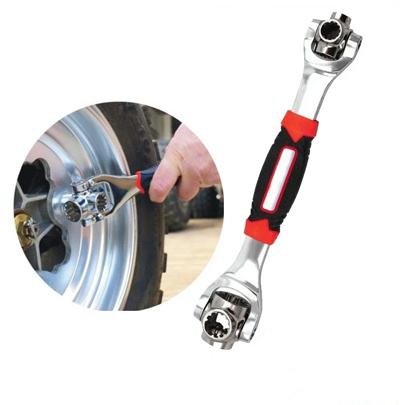 

Multi-Functional Socket Wrench Set Non-Slip Handle & Rotating Bone Design-Universal Wrench
