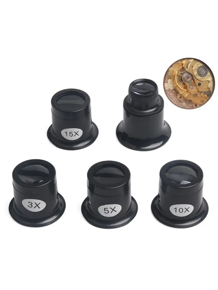Lentille Loupe pour Loupe oculaire, réparation lentille 3X/5X/10X /15X /20X R9UF