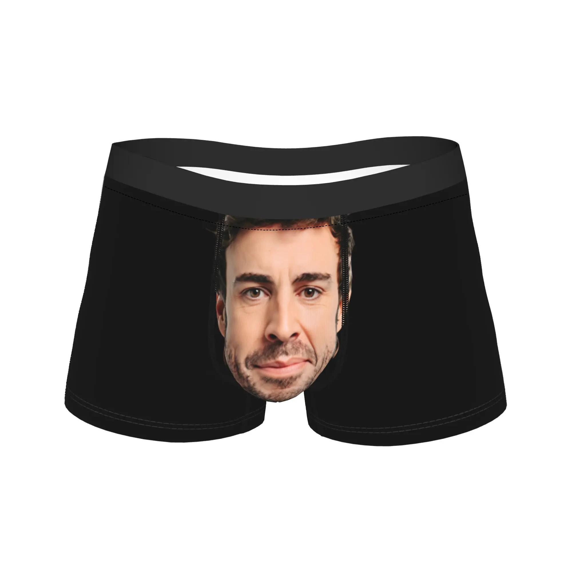 I Love My Fernandos Alonsos Underwear  Men Shorts Briefs Breathable Trunk Trenky Custom Oversize Underpants