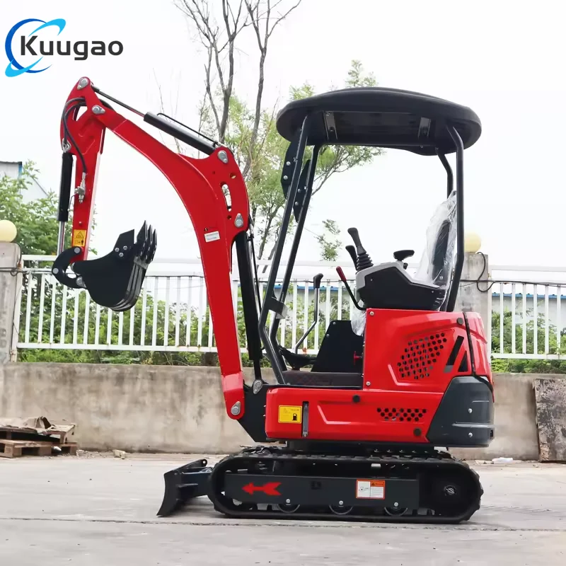 Mini escavatore idraulico agricolo da 2 tonnellate EPA/Euro 5 Crawle Small Digger 1.2ton Kubota escavatori strumento di personalizzazione della