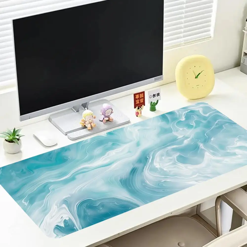 

Ocean Beach Mouse Pad Computer Desk Mat Keyboard Pad Non-Slip