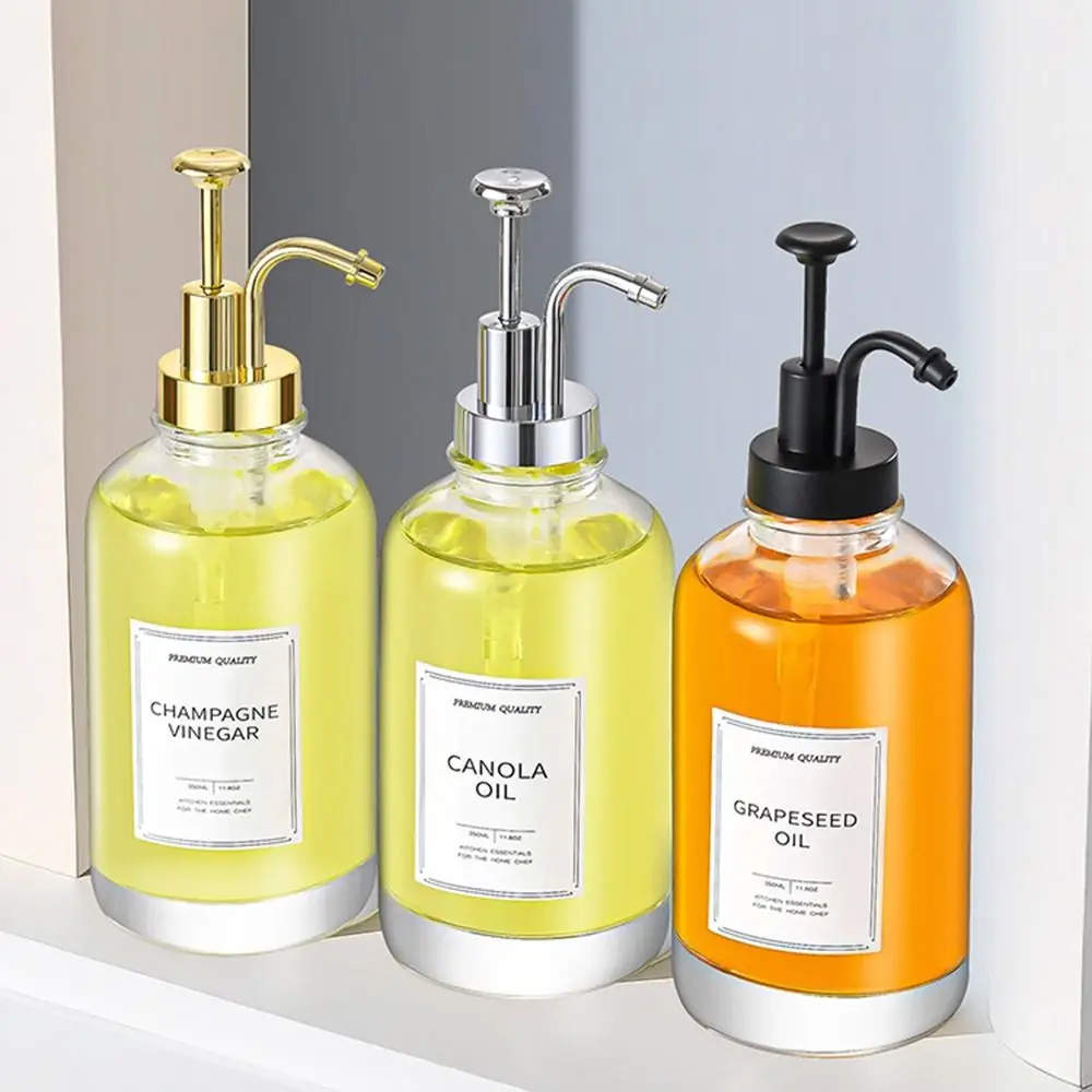 

Upgraded Pump 16 Oz Coffee Syrup Dispenser Clear Glass Precise Dispensing Syrup Bottle Fillable Portable Hand Soap Dispenser