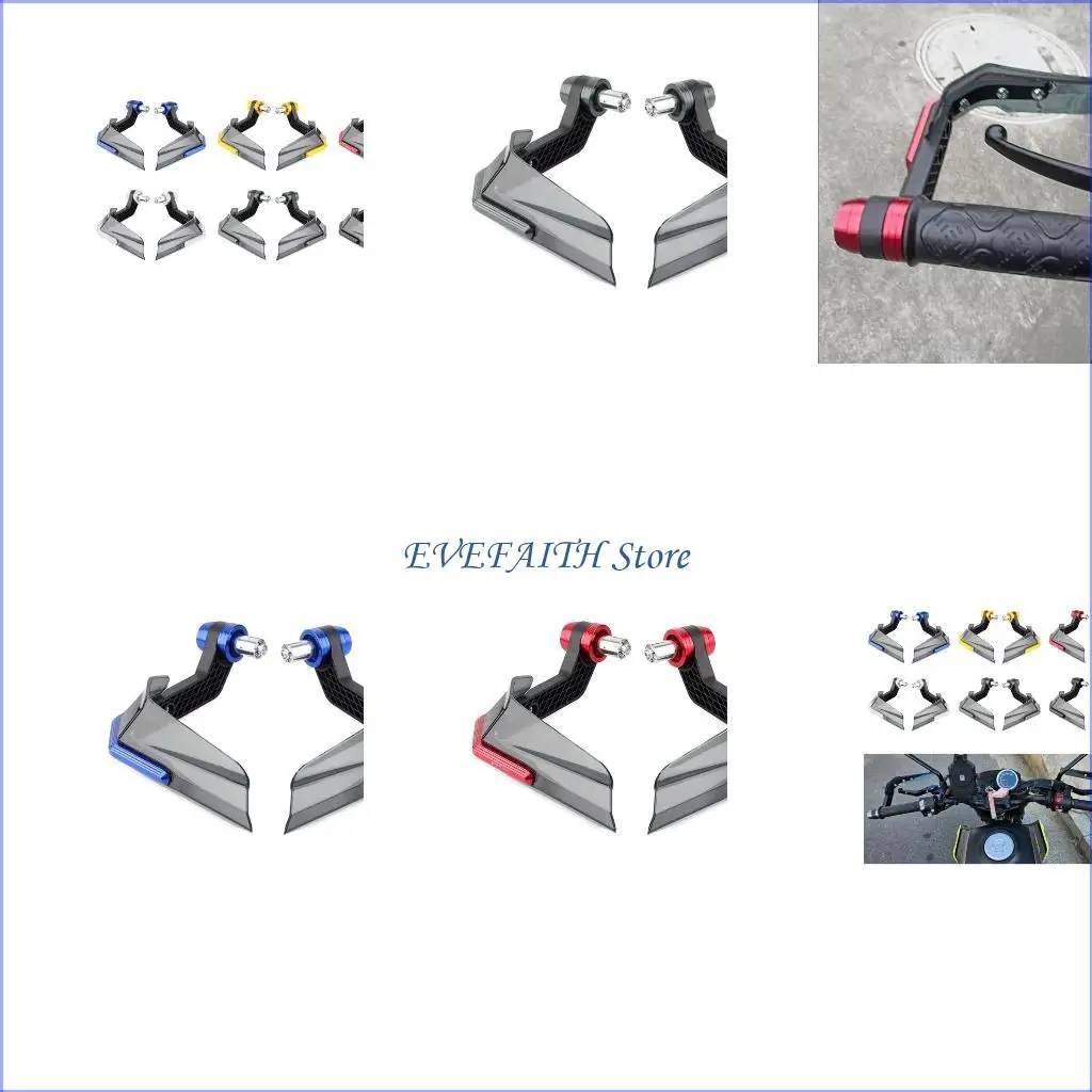 

124B Мотоциклы Ручные защитники 1 Пара ручных защитников улучшает ваш опыт езды легко в установке мотоциклов