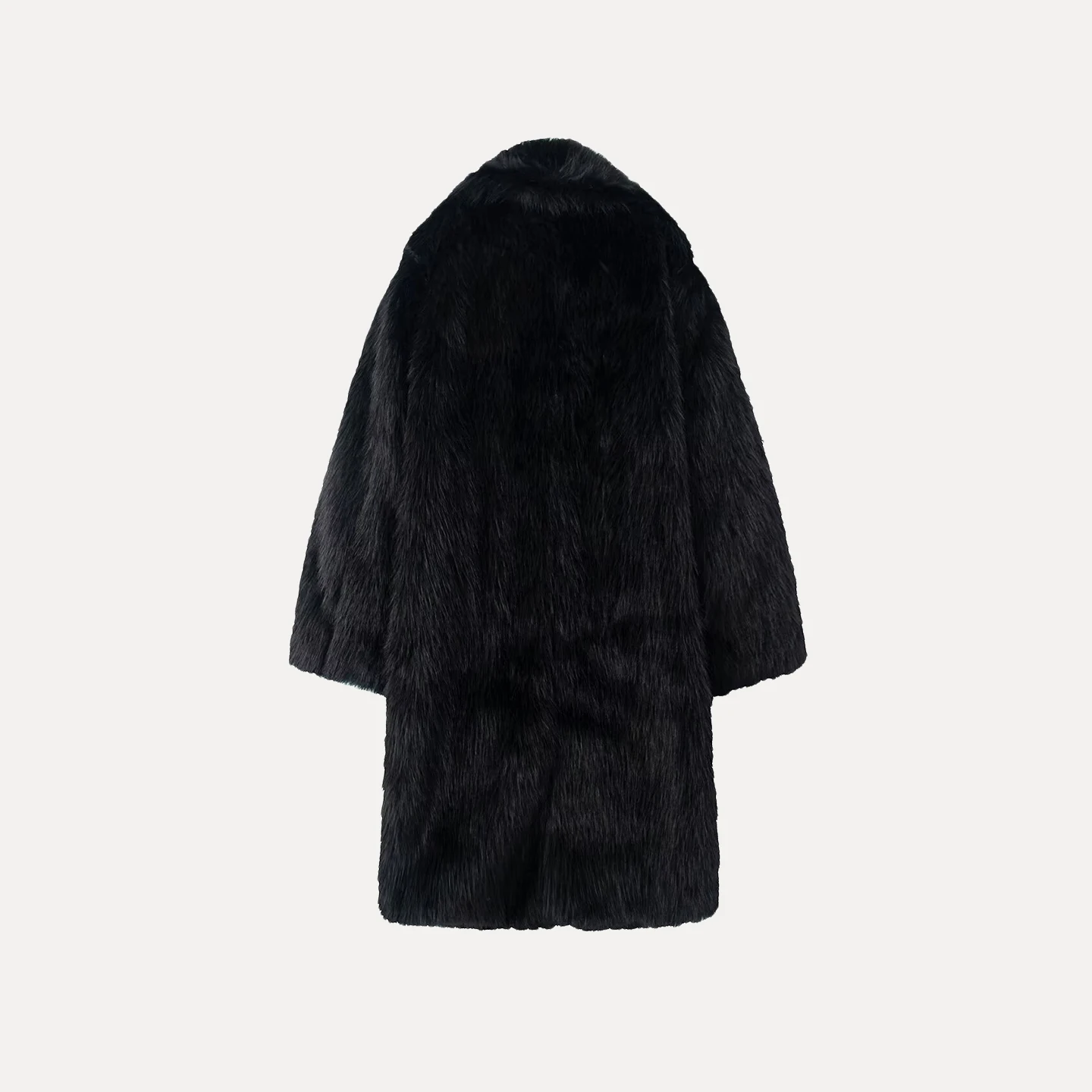 Gilet da donna in pelliccia sintetica 2025 Autunno New Sle Lunghezza media Pendolarismo Sle Long Sve Stand Versione senza cappello