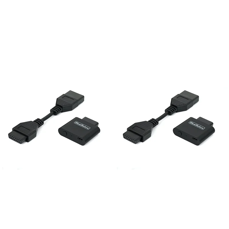 ABZW 2X For Blueretro Wireless Game Controller Adapter For SNK NEOGEO MVS AES CD Conosle For PS4 PS5 Switch Pro 8Bitdo