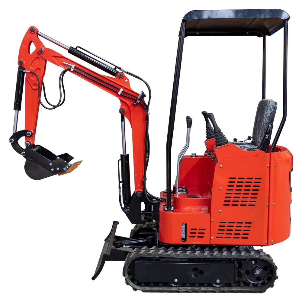 Farm Mini Excavator 1.2ton 1.5ton 2ton 3.5 Ton Crawler Epa Engine Excavators Multifunctional Small Crawler Digger
