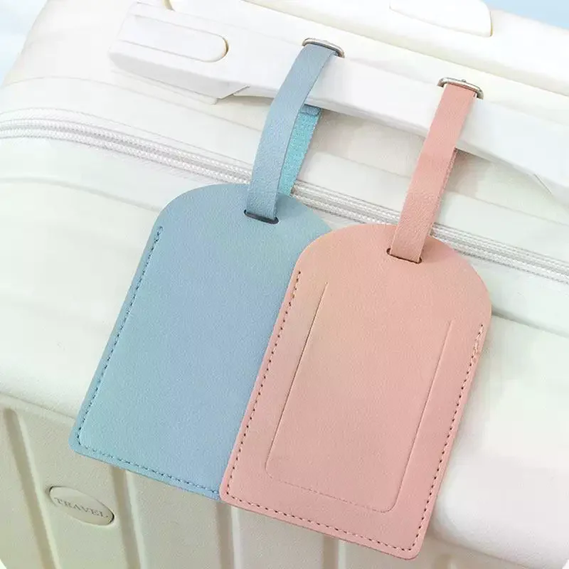 Travel PU Passport Cover Luggage Tags Wedding Party Bussiness Gift Ticket Holder Passport Holder Case Travel Accessories Set
