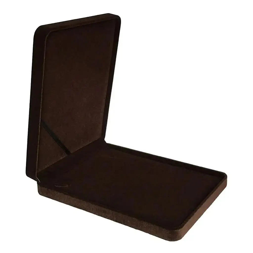 Jewelry Storage Display Case Velvet Necklace Chain Gift Box