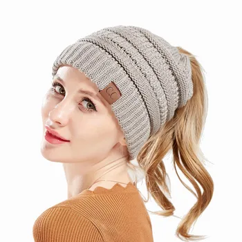Open Pony Tail Hats 1