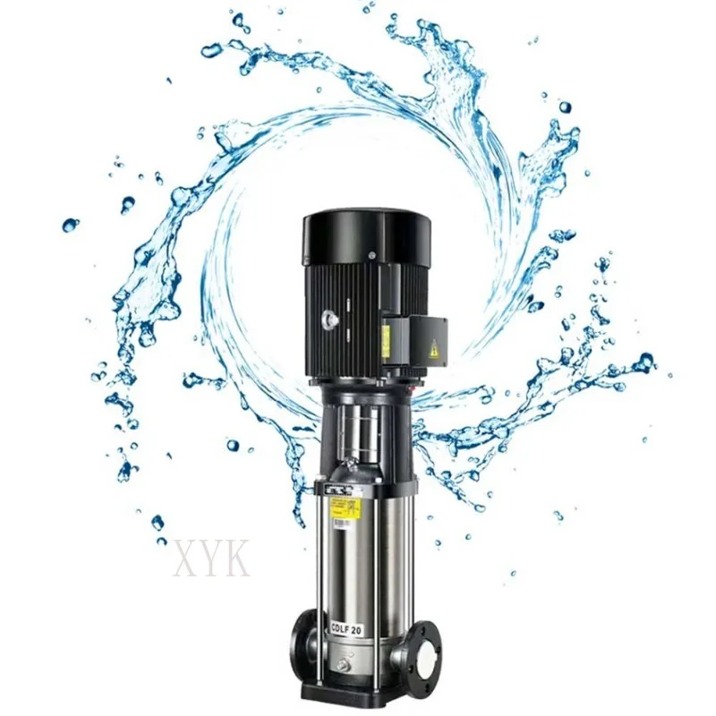 CDL Stainless Steel Vertical Multistage Pump High Temp Resistant High Rise Booster Constant Pressure Secondary Water Supply Pump