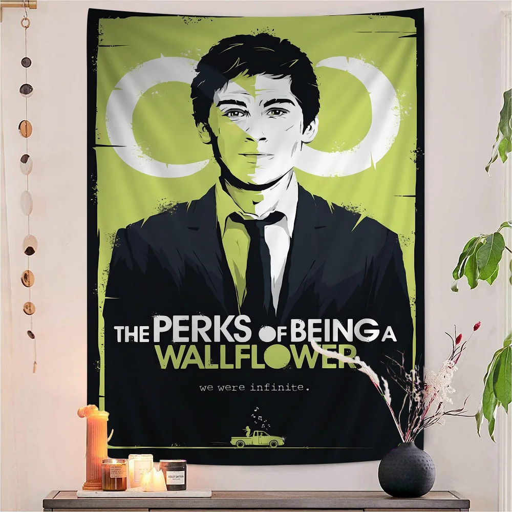 

The Perks Of Being A Wallflower Printed Large Wall Tapestry Cheap Hippie Wall Hanging Bohemian Wall Tapestries Mandala Decor