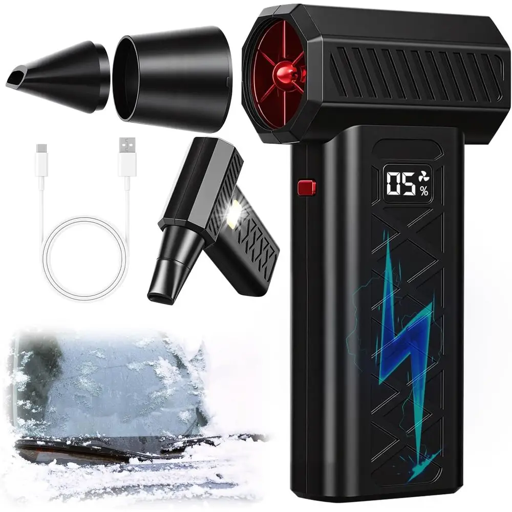 

Whiz Turbo Blower,130,000RPM Mini LED Turbo Blower,whiz Turbo Blower Handheld,Turbo Breeze Electric Blower,Air Duster CordlClean