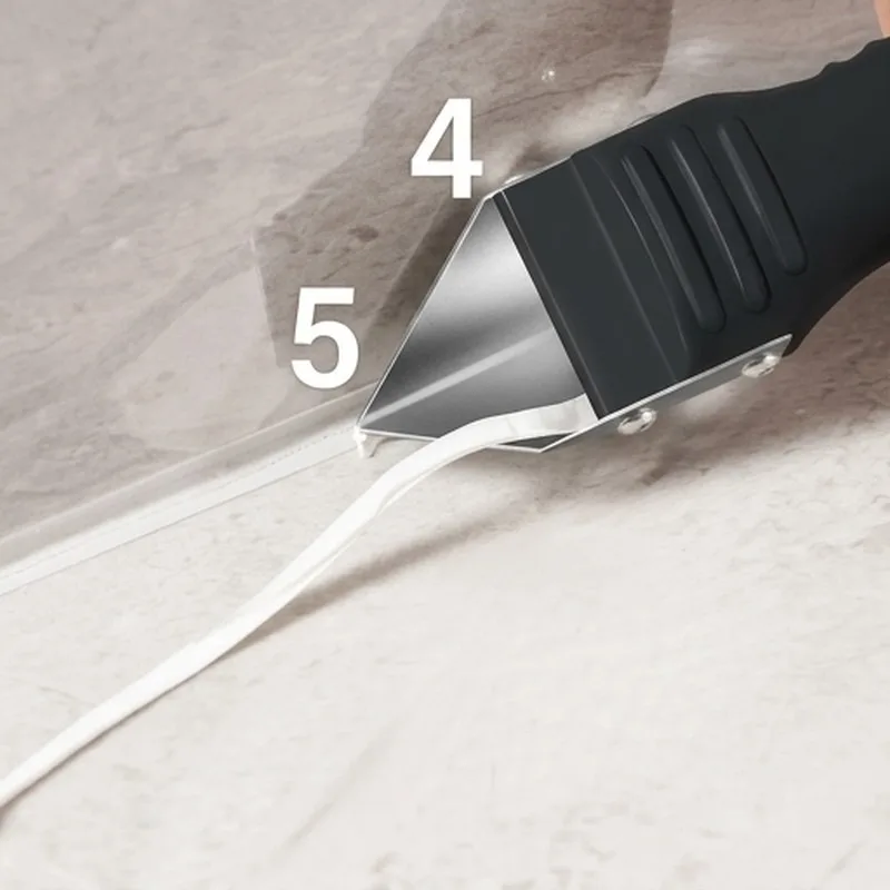 Multi-functional Home Use Glue Remover Filler Scraper Set Silicone Blade Corner Crack Grout Mud Tool