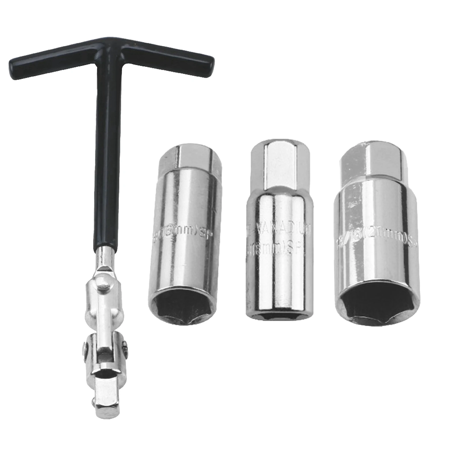 Imagem -02 - Spark Plug Socket Wrench Grupo Hexagon Socket Wrench Instalar Ferramenta Reparação 16 mm 18 mm 21 mm