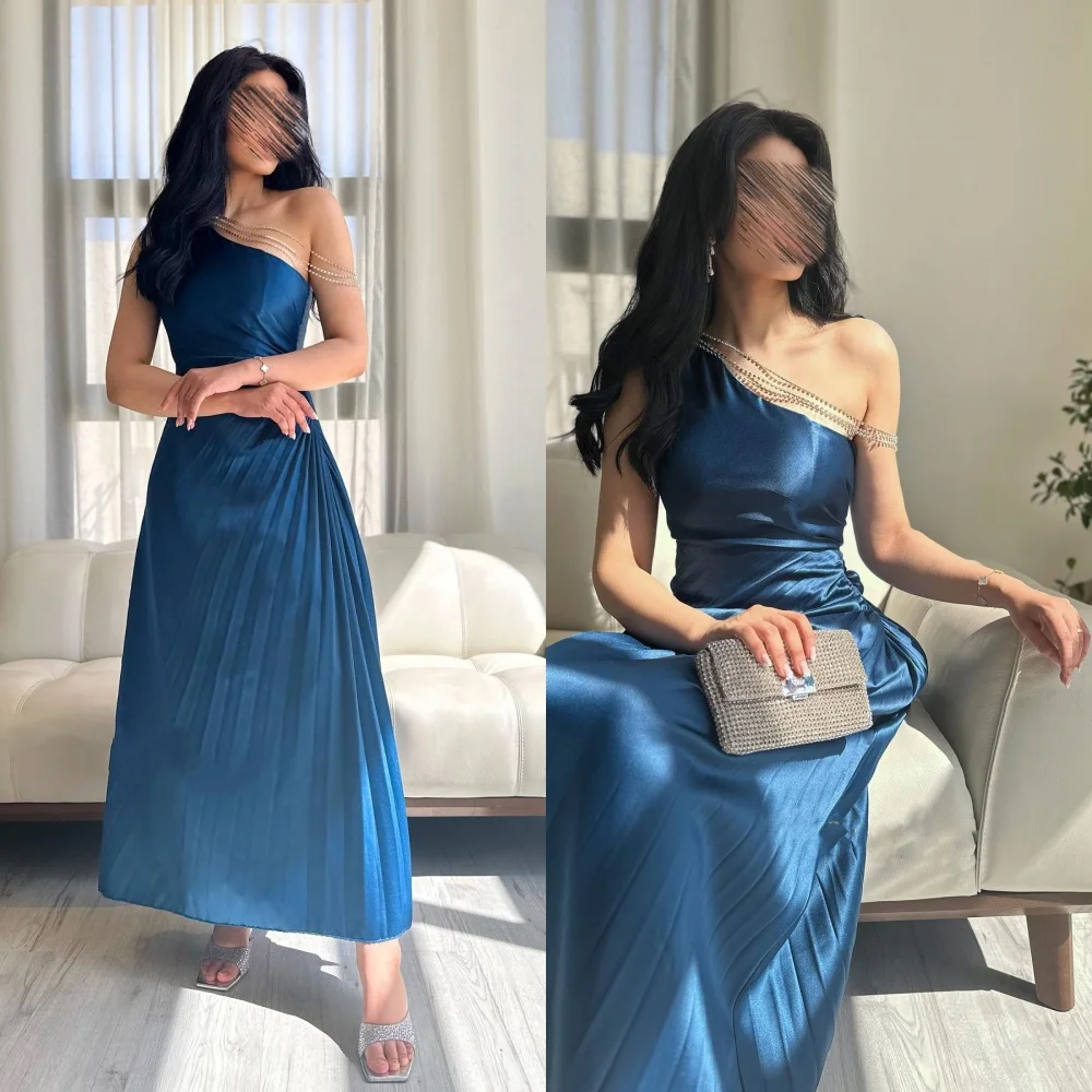 Yipeisha Simple Off-the-shoulder A-line Quinceanera Dresses Rhinestone Chiffon new year dresses women blue dress