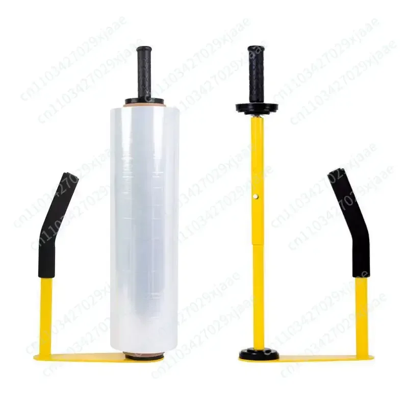 The manual film puller for wrapping film can shrink the baler by 45-50cm