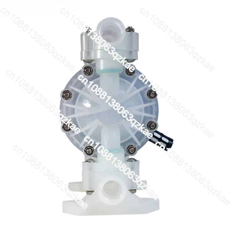 Pneumatic Diaphragm Pump QBY3-25STFS Engineering Plastic Pp Chemical Pump Explosion-Proof Acid and Alkali Corrosion Resistance