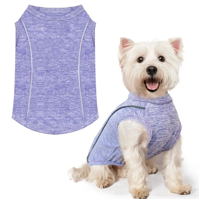 Chaleco reflectante para perros camiseta transpirable cachorro_voghion.com