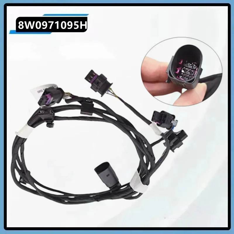 

8W0971095H Front Bumper PDC Wiring Harness For Audi A4 S4