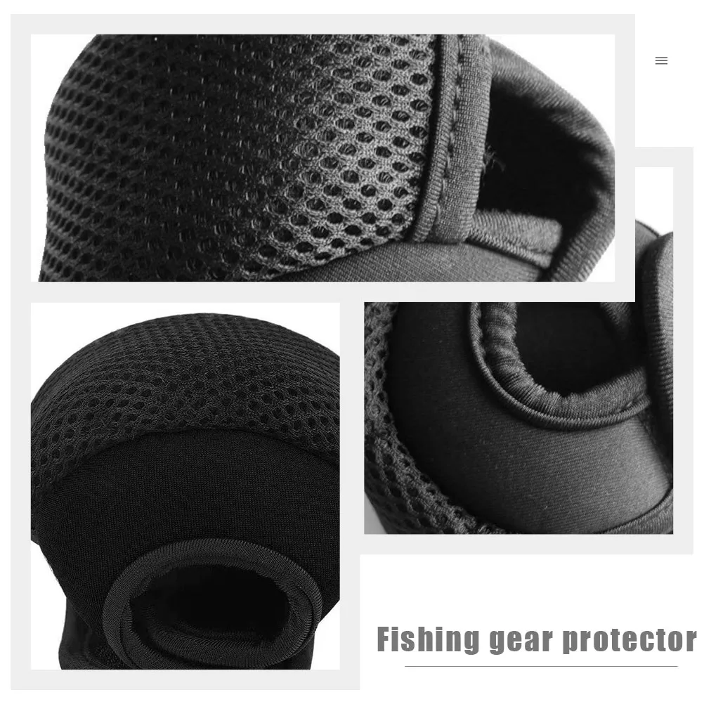 

Premium Fishing Pouch Waterproof Durable Portable Outdoor Protector Breathable Fish Reel Bag High Elasticity Small Light Fishing