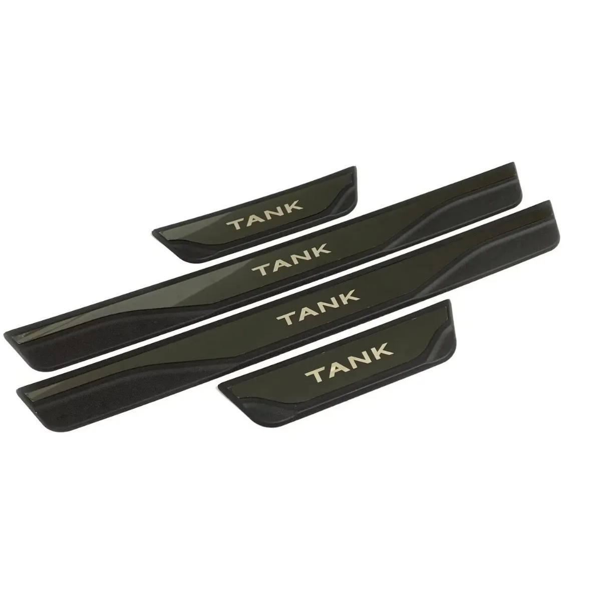 For GWM TANK 300 400 500 700 900 Stainless Steel ABS Door Sill Plate Cover Guard Trim Stickers Styling Interior Auto Accessories