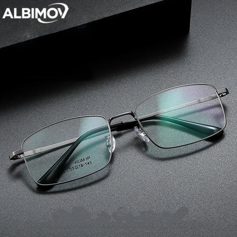 

Квадратные деловые очки по рецепту, близорукость, чтение, дальнозоркость, оптические линзы, очки для мужчин, прогрессивные мультифокальные очки