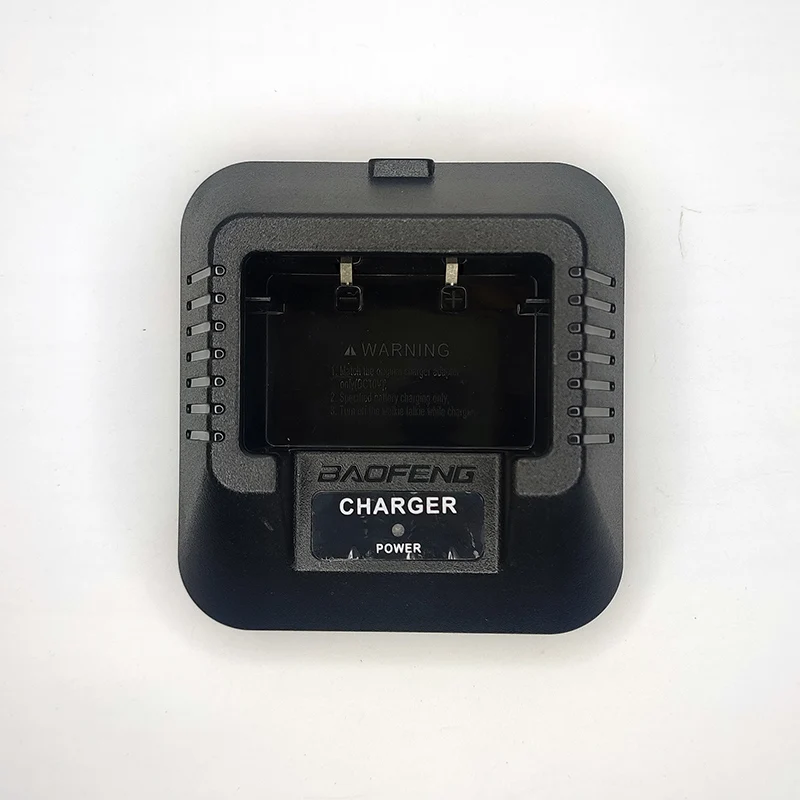 

Walkie Talkie Charging Base for Baofeng BF-UV5R, UV5RE, UV5RA, UV5RT, F8+, Original Charges Stand, Single Seat,Two Way CB Radio