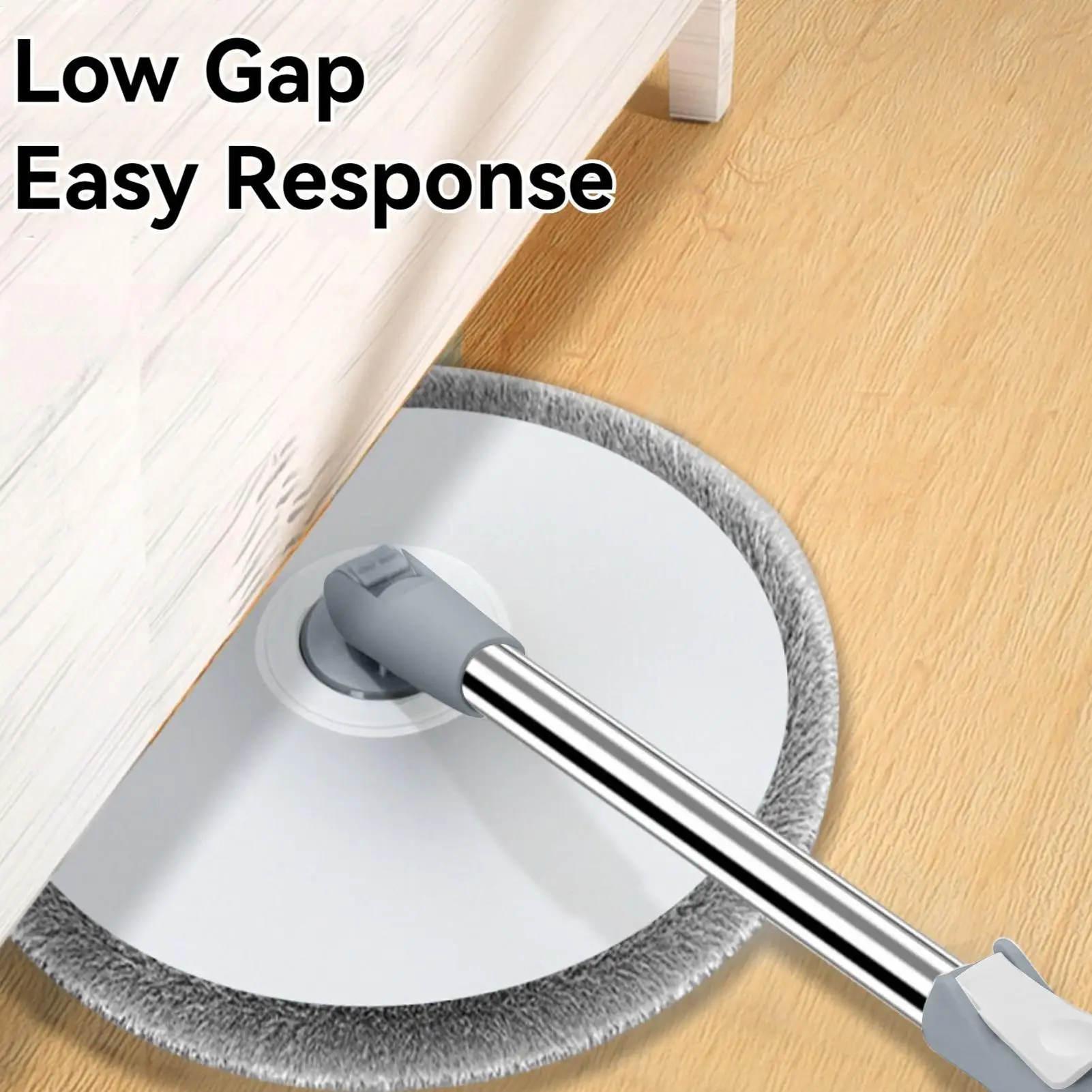 

Швабра с ведром, вращающаяся швабра, набор с одним ведром и приспособлением для бытовых чистящих средств с отдельной системой грязной воды для