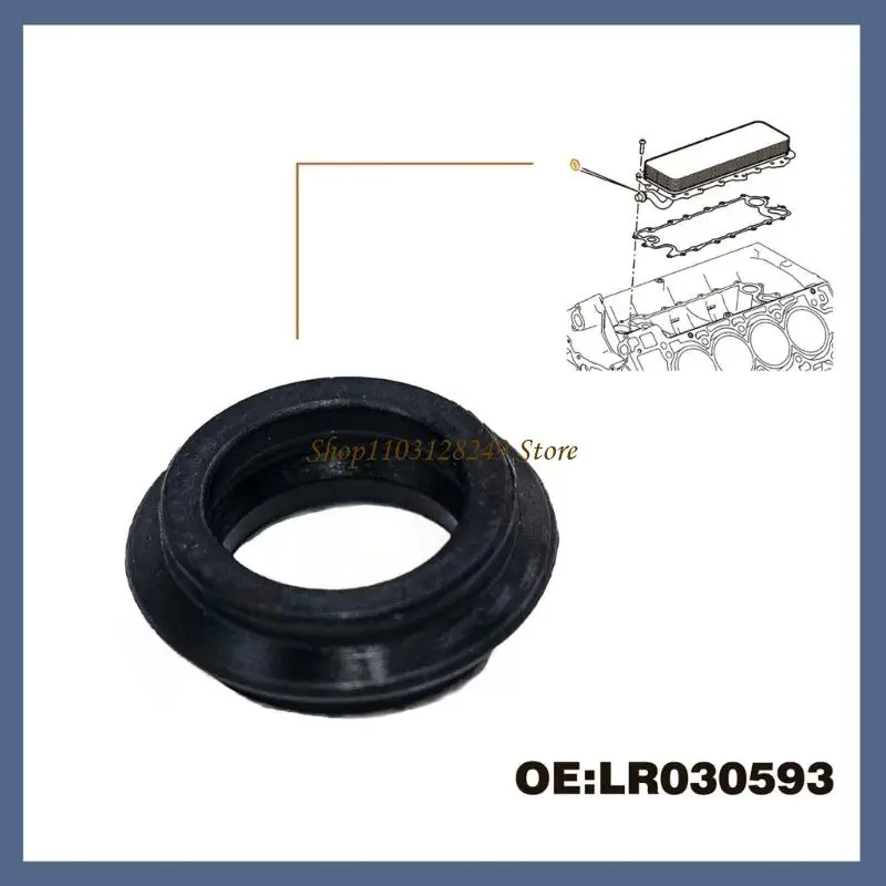 N5KD LR030593 Plastic Seal Ringing For Oil Cooling Outlet Pipe In Select Luxury SUVs