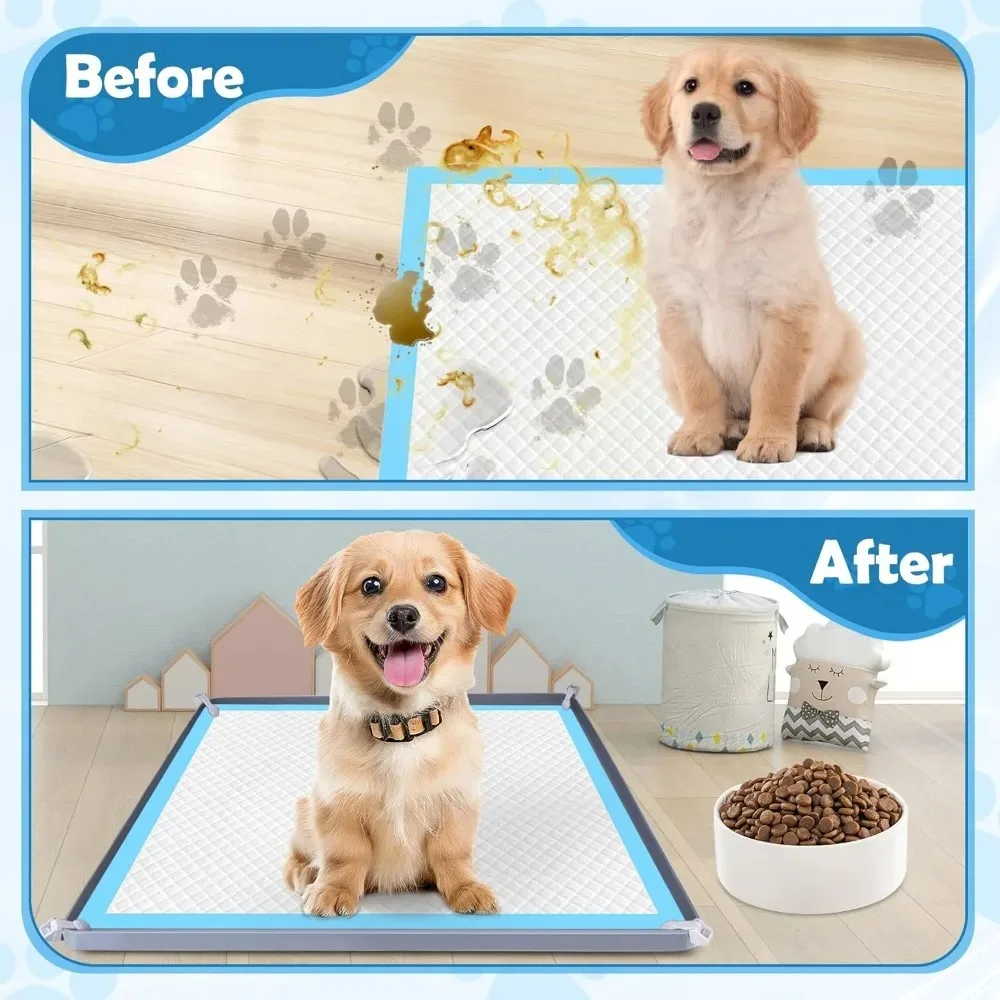 Hundekotunterlage-Halter, Silikon-Hundekotunterlage-Ablage, Geeignet für 24 Zoll x 24 Zoll Trainingsunterlagen – Detail 5
